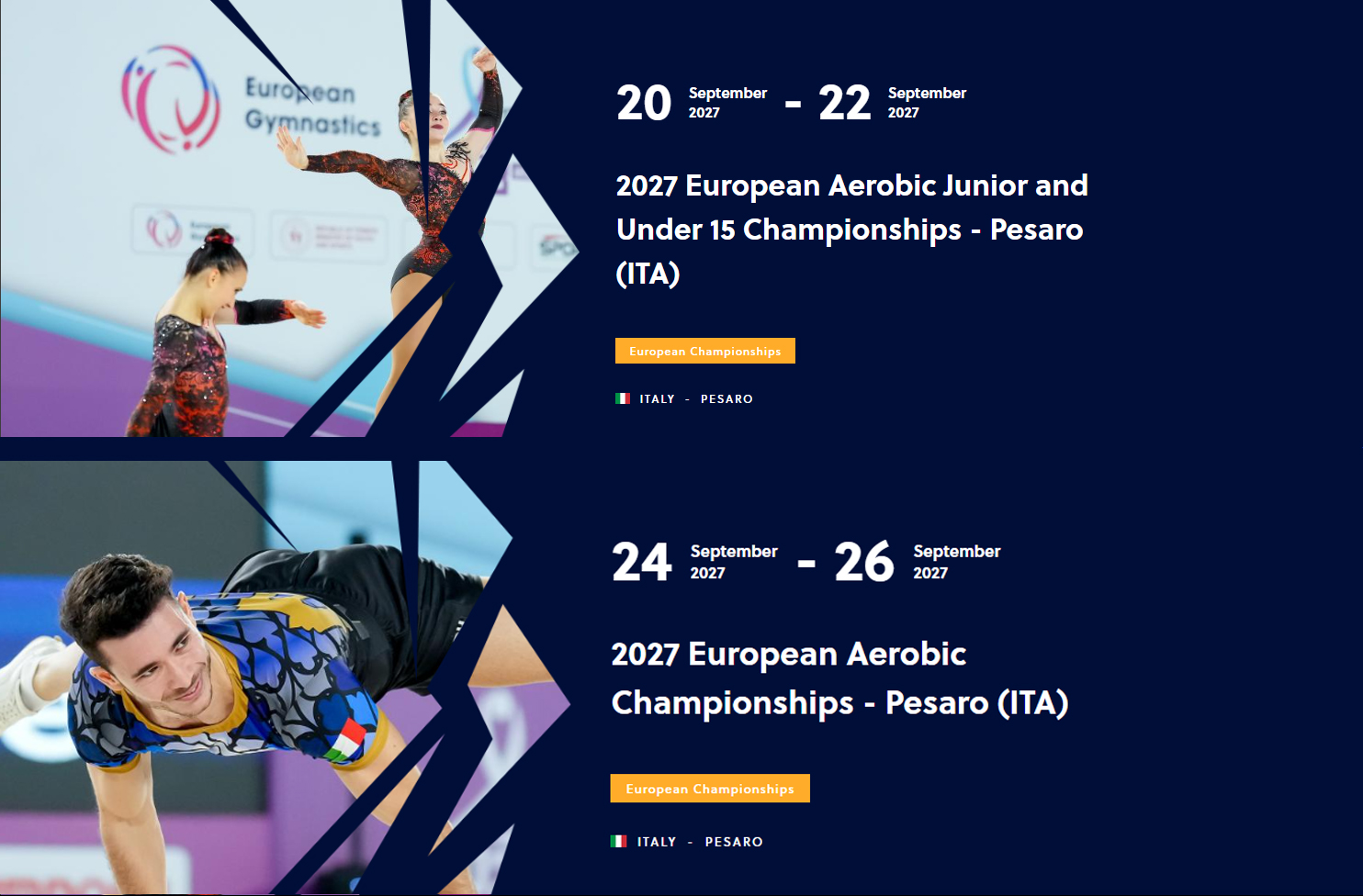 campionato europeo aerobica